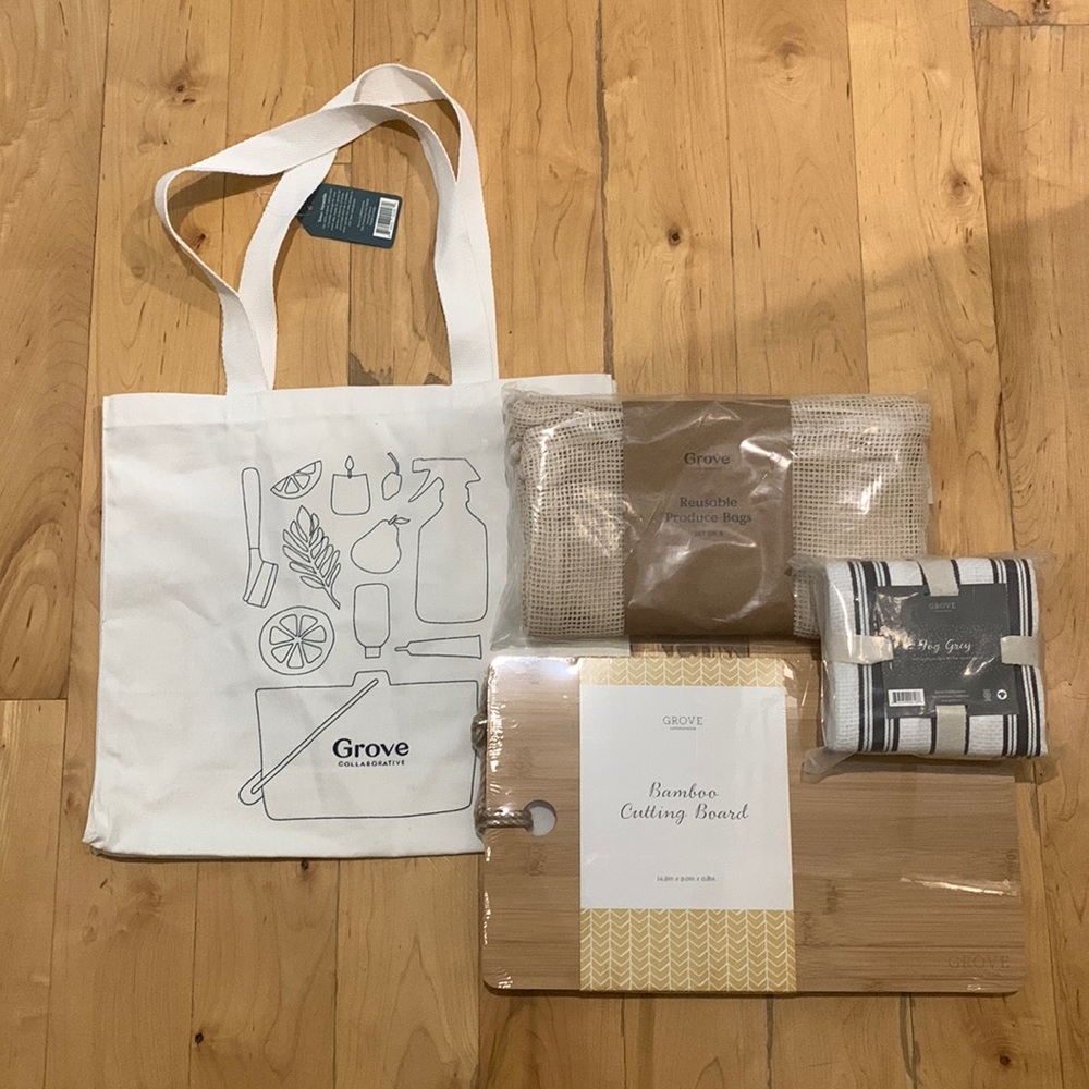 BUNDLE Grove Co. Home/Kitchen Products (Lot of 4)